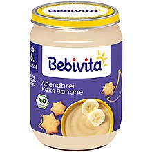 Био Каша Bebivita Лека Нощ Бисквити и Банан