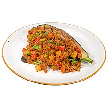 Пълнен Патладжан с Телешка Кайма и Зеленчуци от NOBullsh*t