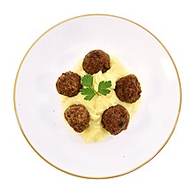 Цариградски Кюфтенца с Картофено Пюре от NOBullsh*t