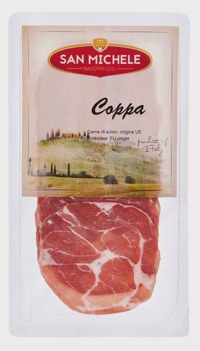 San Michele Свински врат Coppa
слайс