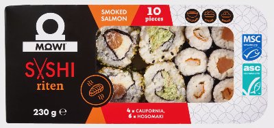 Mowi Суши сет Riten
230 г