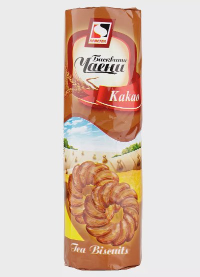 Кристал Чаени бисквити
ванилия, сметана или какао
