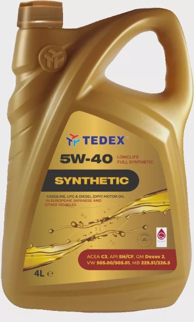 TEDEX SYNTHETIC Моторно масло 5W-40
VW511 SAE