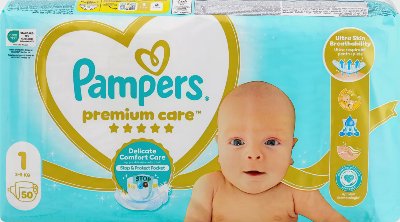 Pampers Premium 1, 2-5кг VP
50 бр