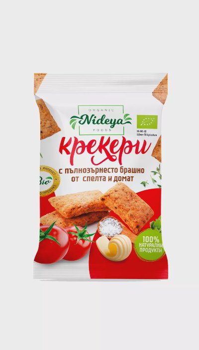НИДЕЯ Биокрекери
спелта и домат