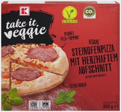 K-Take it veggie Веган пица
замразена