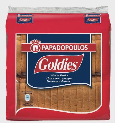 Goldies Пшеничен сухар
255 г