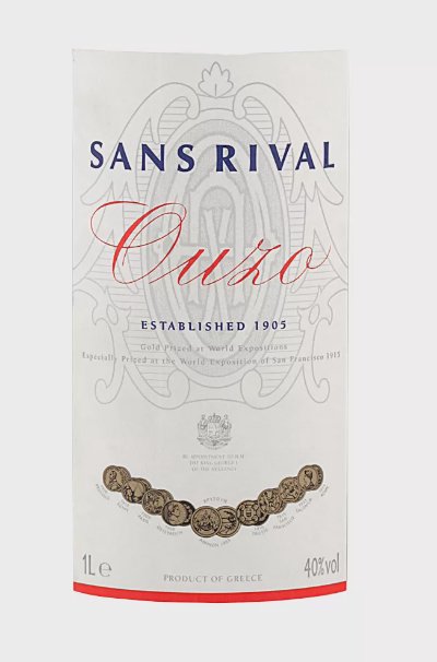 Sans Rival Узо