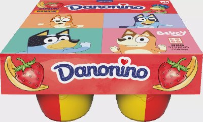 DANONINO DUO Млечен десет
ягода и банан