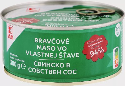 K-CLASSIC Свинско месо
в собствен сос