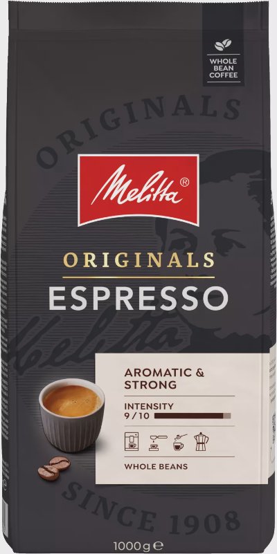 MELITTA Кафе на зърна Originals
различни видове