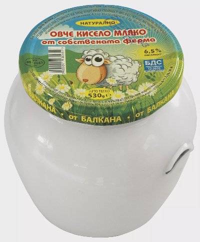 От собствената ферма Овче кисело мляко