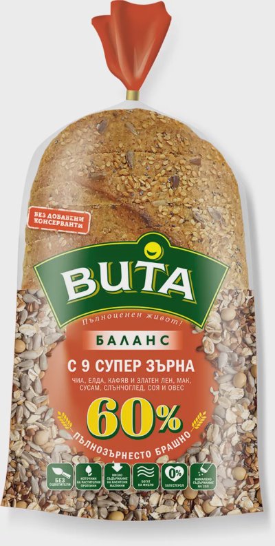 Вита Баланс Пълнозърнест хляб