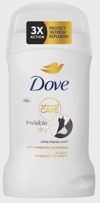 DOVE ADVANCED Дезодорант
спрей, ролон или стик