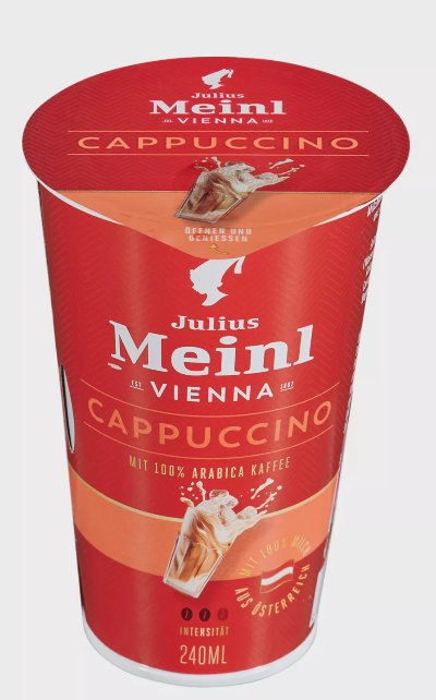 JULIUS MEINL Кафе напитка
различни видове