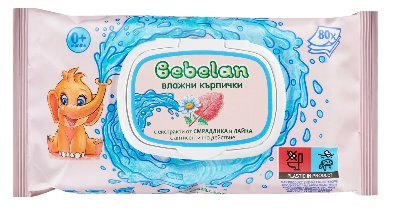Bebelan Бебешки влажни кърпички
различни видове