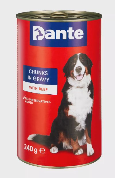 Dante Храна за кучета
различни видове