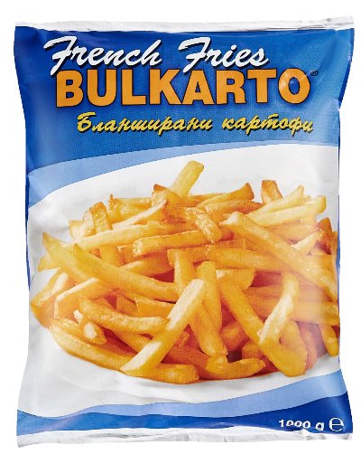Булкарто Бланширани картофи
замразени