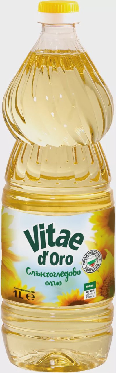 VITAE D'ORO Олио слънчогледово
до 4 бр. на покупка