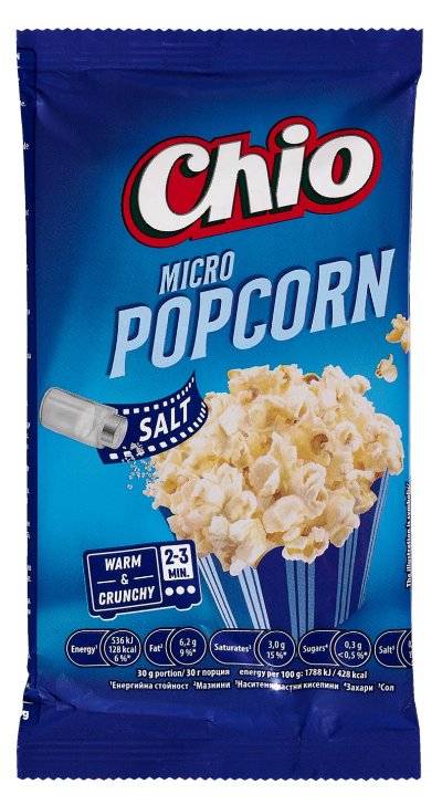Chio Пуканки за микровълнова
различни вкусове
