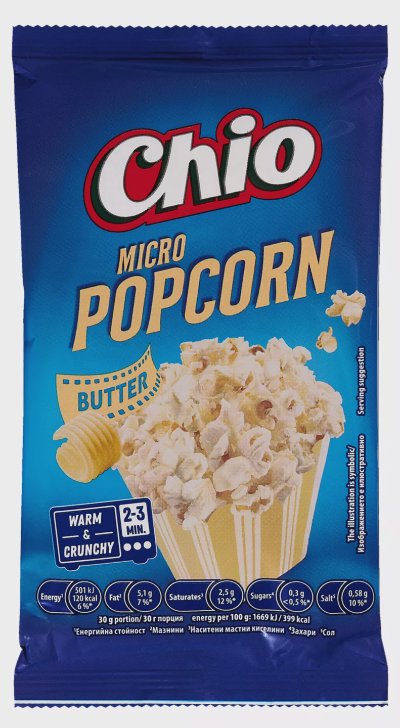 Chio Пуканки
различни видове