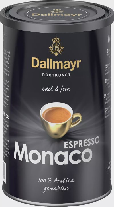 Dallmayr Мляно кафе Monaco
100% Арабика