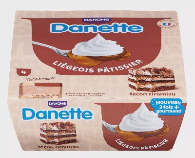 DANETTE Млечен десерт
избрани видове