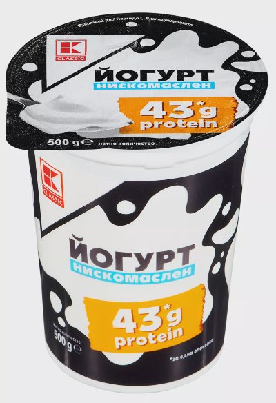 K-CLASSIC Протеинов йогурт
нискомаслен