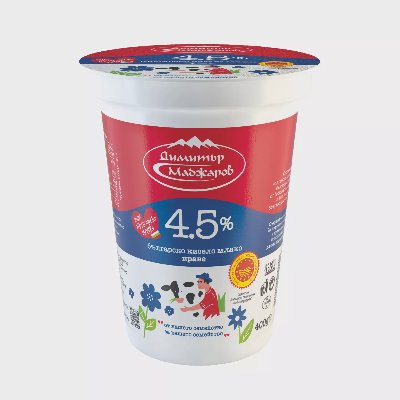 Димитър Маджаров Кисело мляко
4,5% масленост