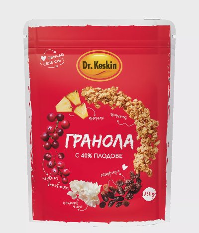 DR. KESKIN Гранола
различни видове