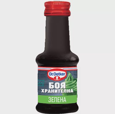 Dr. Oetker Зелена боя
течна