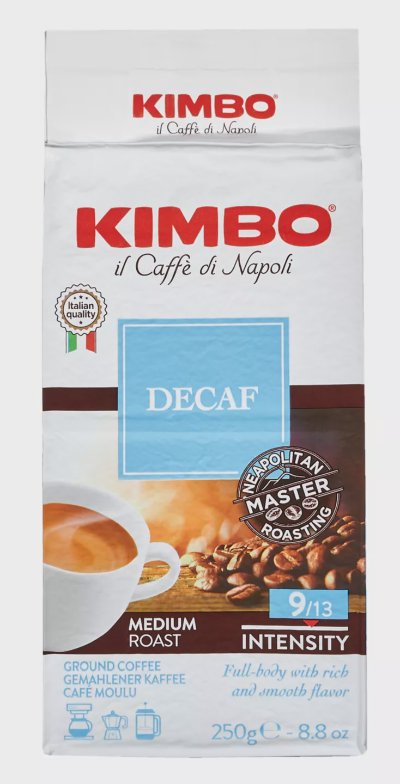 Kimbo Мляно кафе
безкофеиново