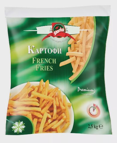Storko Бланширани картофи
замразени