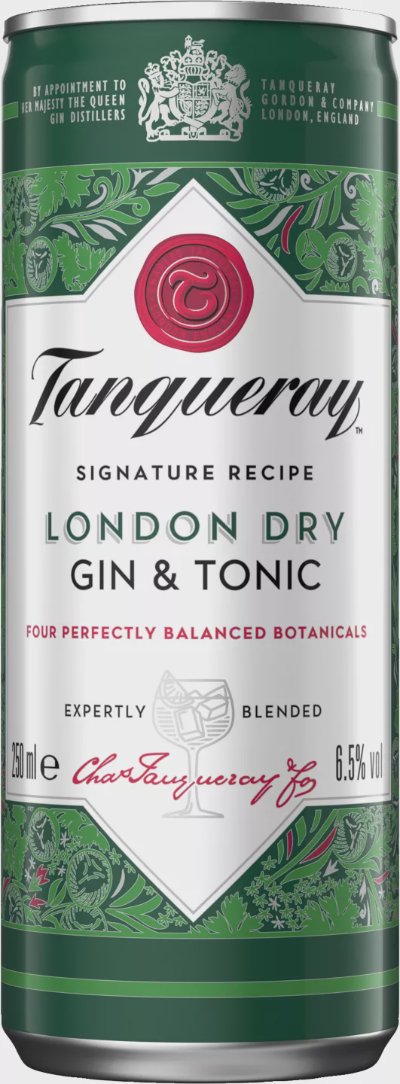 Tanqueray Коктейл с тоник
6,5% vol
