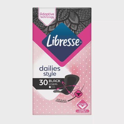 Libresse Дамски превръзки
ежедневни, normal Black