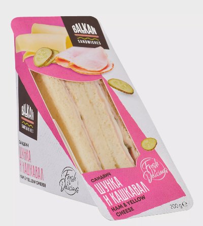 Balkan Сандвич
различни вкусове