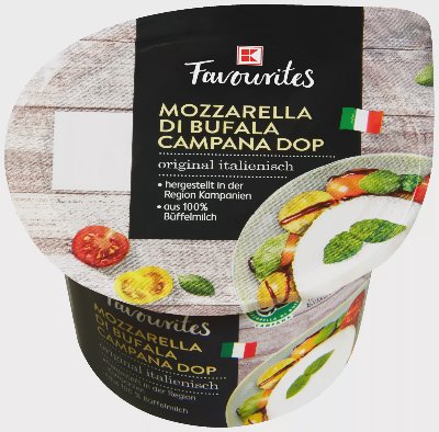 K-FAVOURITES Моцарела
от биволско мляко