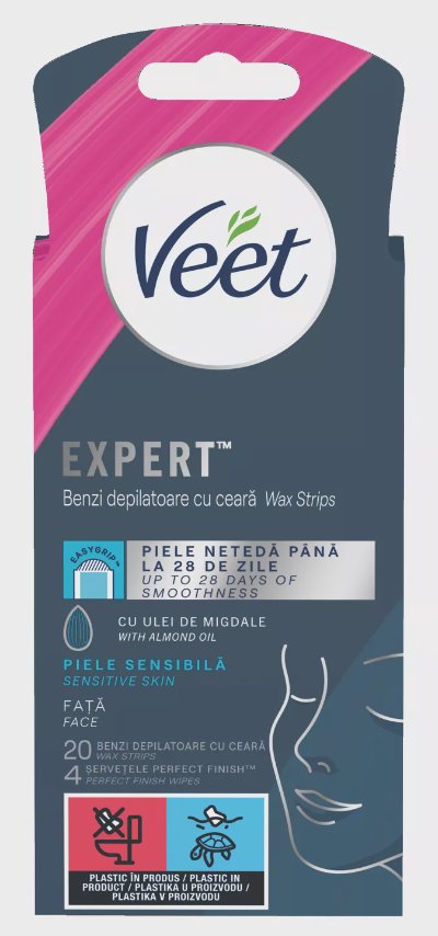 VEET Епилиращи ленти лице
Sensitive