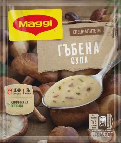 Maggi Крем супа
от гъби