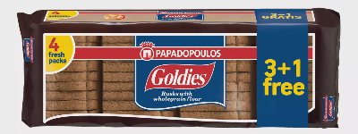 Goldies Пълнозърнест сухар