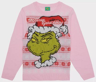 GRINCH Детски пуловер
коледен,