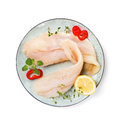 Хек филе от свежата витрина