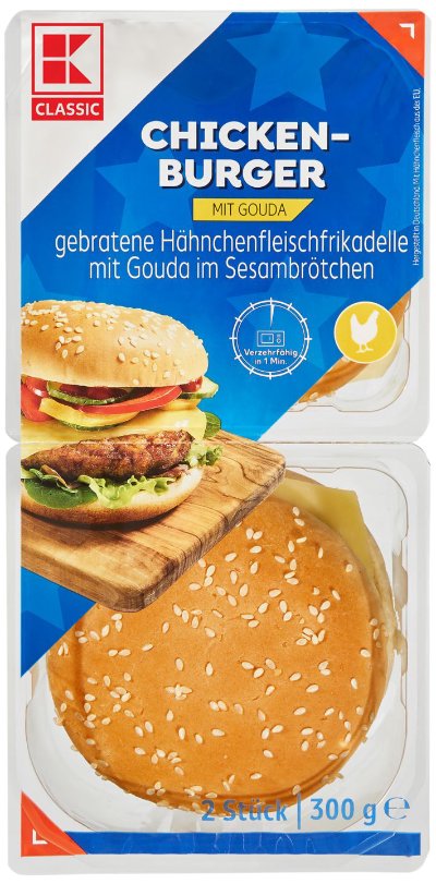 K-Classic Бургер
различни видове