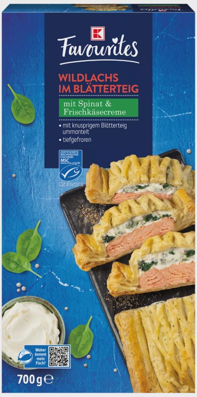 K-Favourites Сьомга в тесто
различни видове