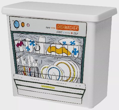 Кофа или Контейнер за таблетки за
съдомиялна