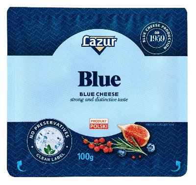 LAZUR Синьо сирене
от свежата витрина