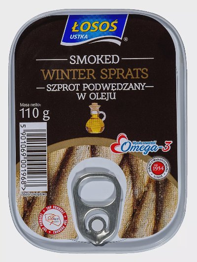 Losos Шпроти
пушени