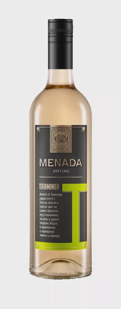 Menada Бяло вино
Траминер