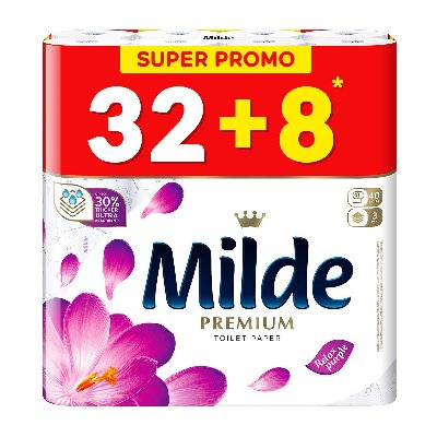 Milde Тоалетна хартия
трипластова