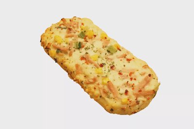 Минипица с гауда и шунка